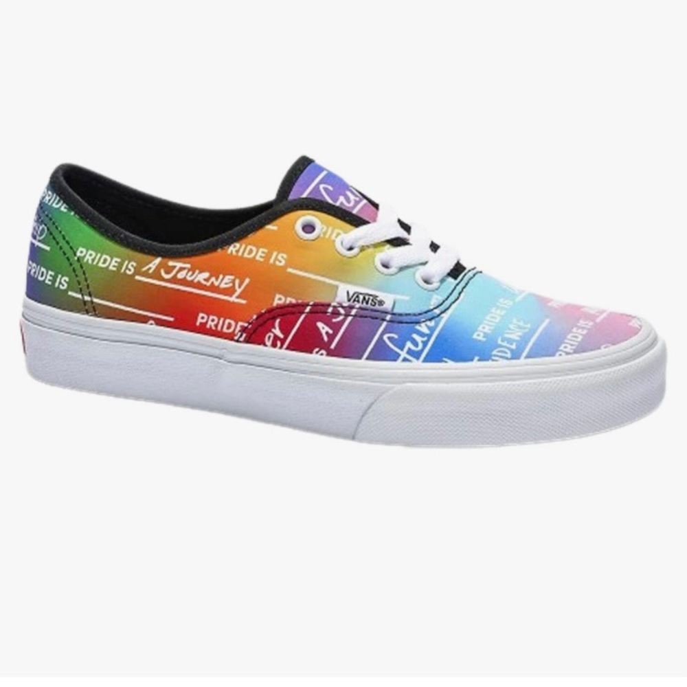 VANS AUTHENTIC PRIDE TRUE WHITE SNEAKER